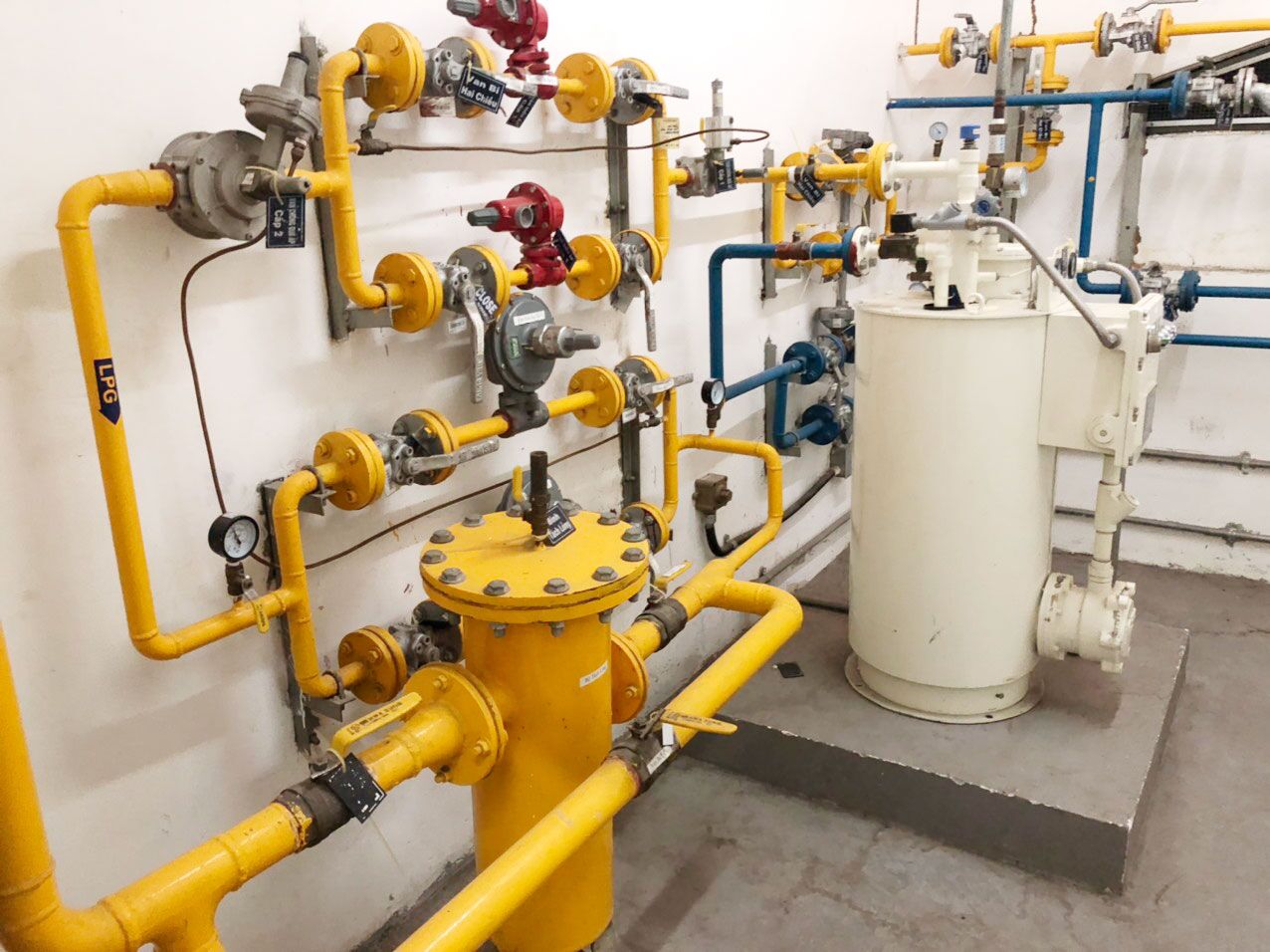 Thi công trạm gas Thi công trạm gas