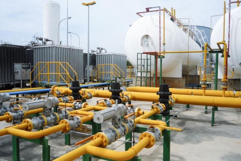 Thi công trạm gas Thi công trạm gas